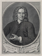 KG 07074
<br/>
Portret Abraham Titsingh, chirurg
<br/>
<em>Houbraken, Jacob (1698-1780)</em>